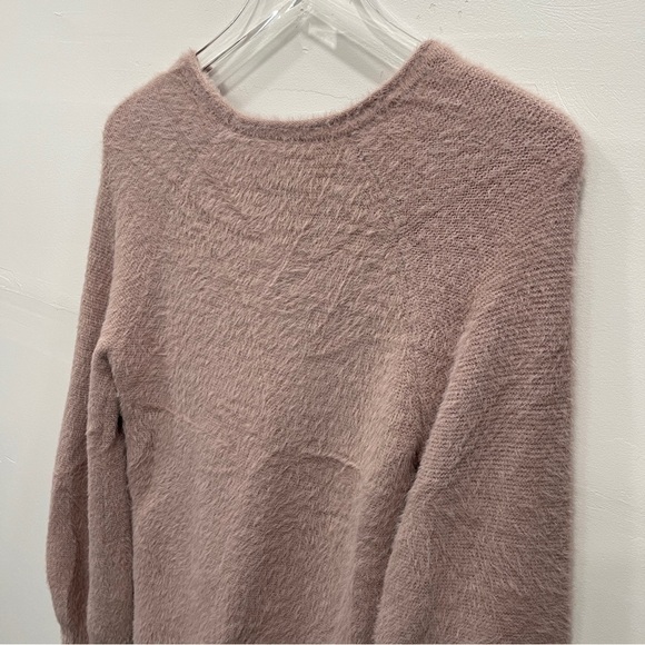 Abercrombie & Fitch Soft A&F Collection Pink Sweater Balloon Sleeve XS - Picture 5 of 7